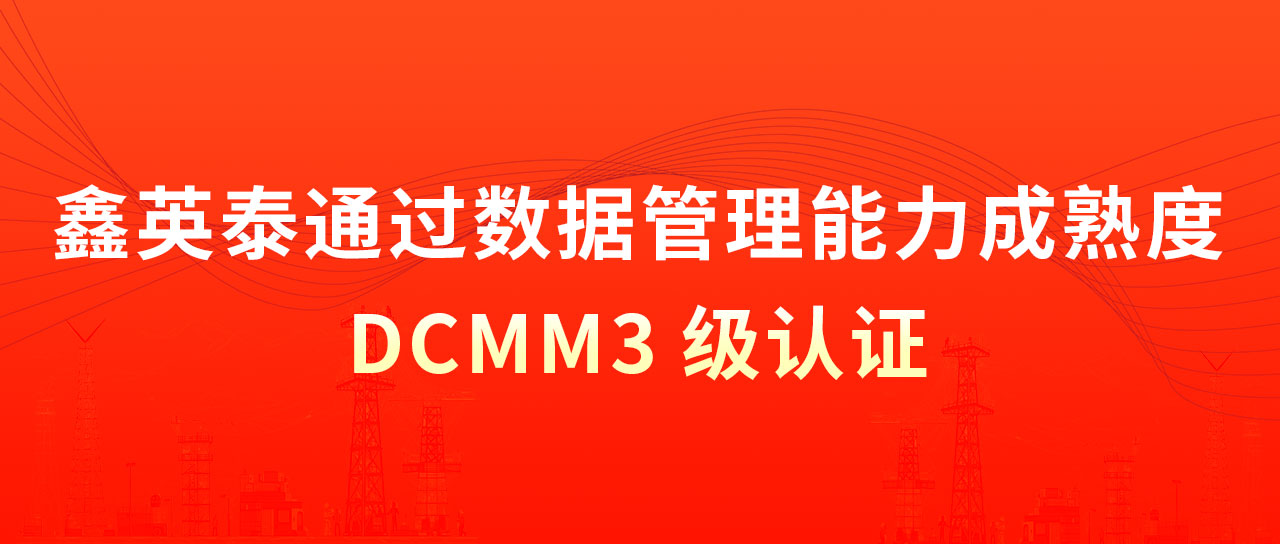 热烈祝贺 6776永利集团顺利通过数据管理能力成熟度3级认证